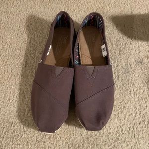 New Women’s Alpargata Cotton Canvas Tom Flats in Ash